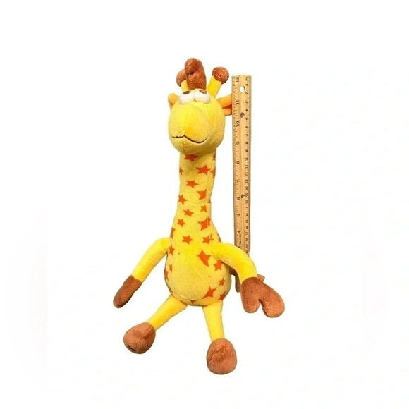 Toys R Us 2015 Geoffrey the Giraffe Stars Yellow Plush Stuffed Animal Toy - Picture 10 of 10